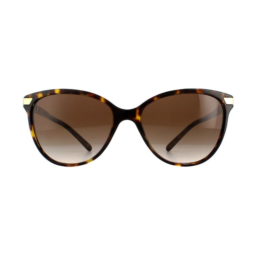 Burberry Dark Havana Gold Trimmed 57mm Sunglasses - Picture 2 of 5
